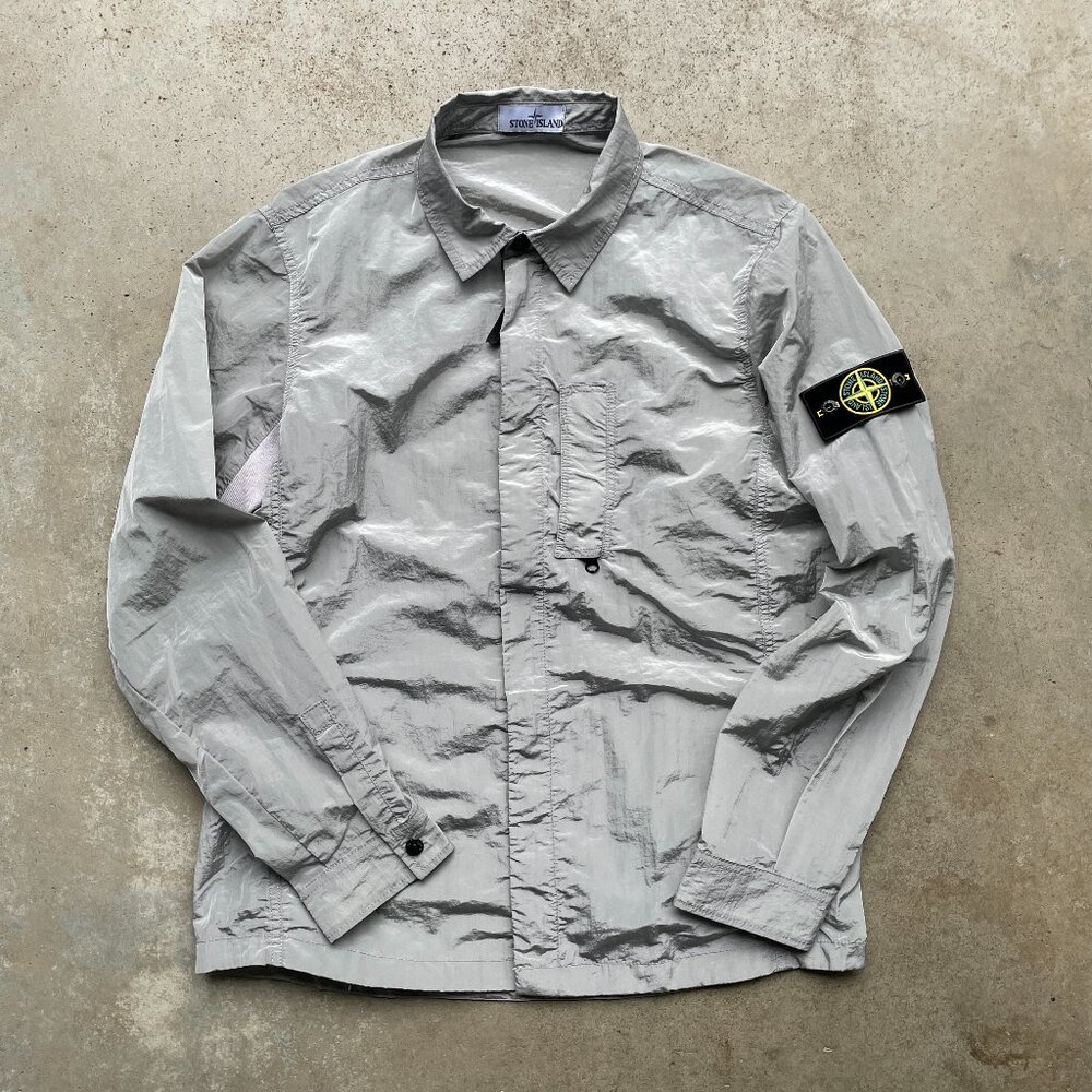 Stone Island 2018 S/S Nylon Metal Over-Shirt Men's Size XL Full Zip